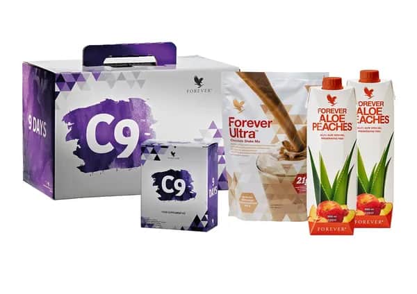 Sparpaket 3x C9 Peaches Chocolate - Set mit Shake/Drink und Inner Pack (630)