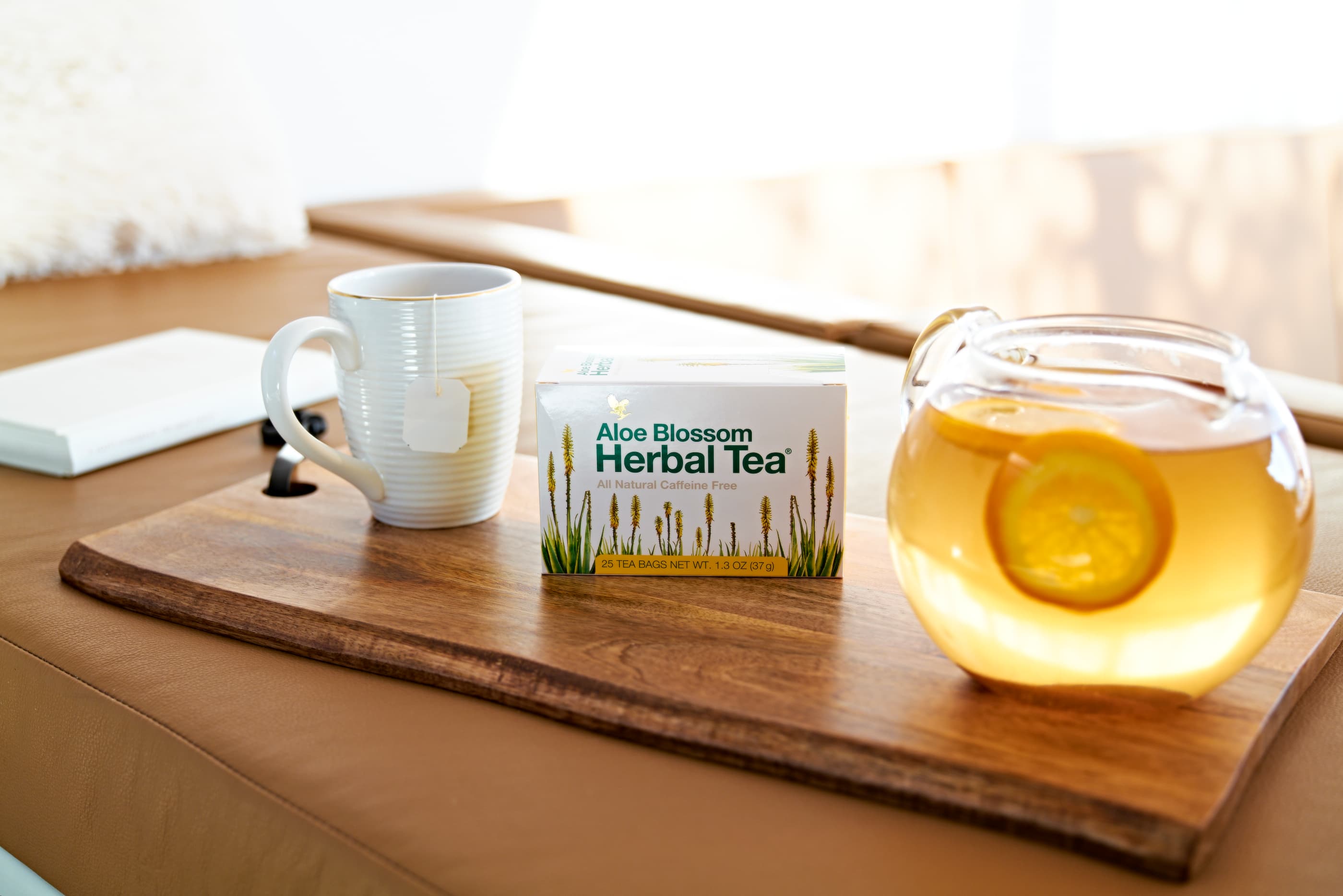 Vitalität mit Aloe Vera Tees