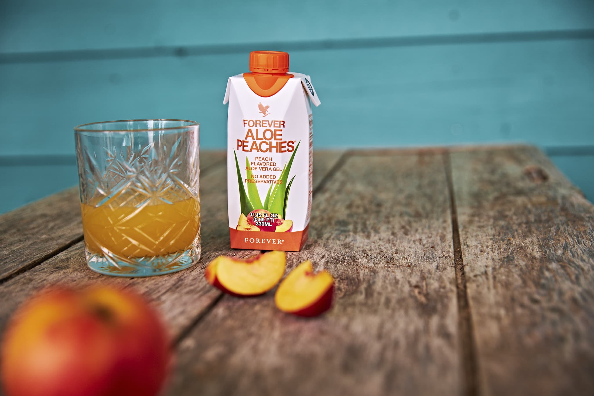 hydratisiert mit Aloe Vera Getränken