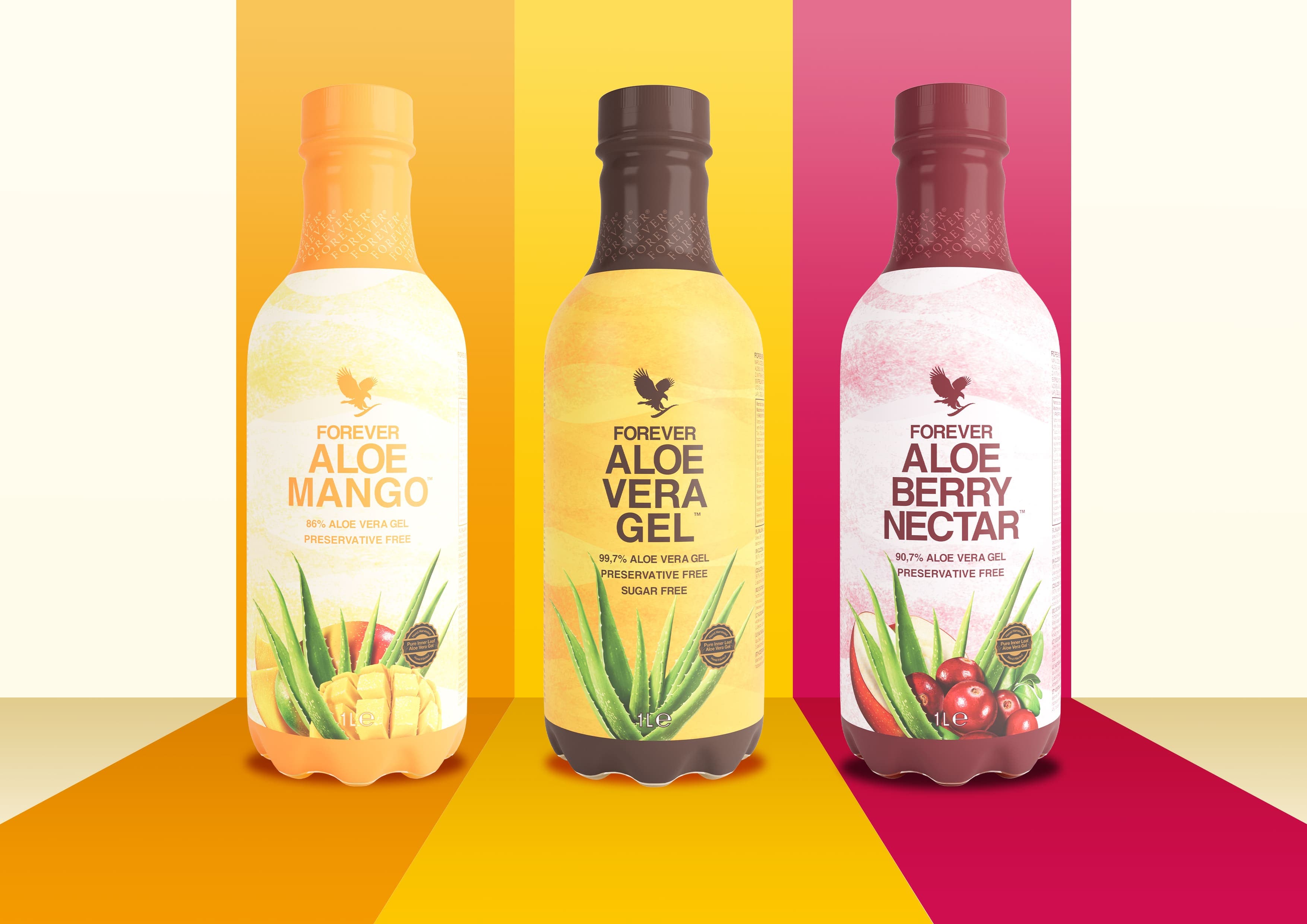 Erfrischende Aloe Vera Säfte
