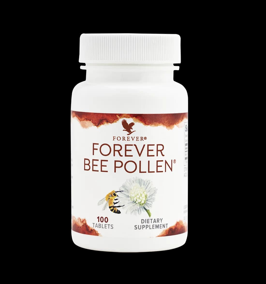 Nahrungsergänzungsmittel mit Bienenpollen, wertvollem Honig und Gelée Royal/in TablettenformForever Bee Pollen™ (26)