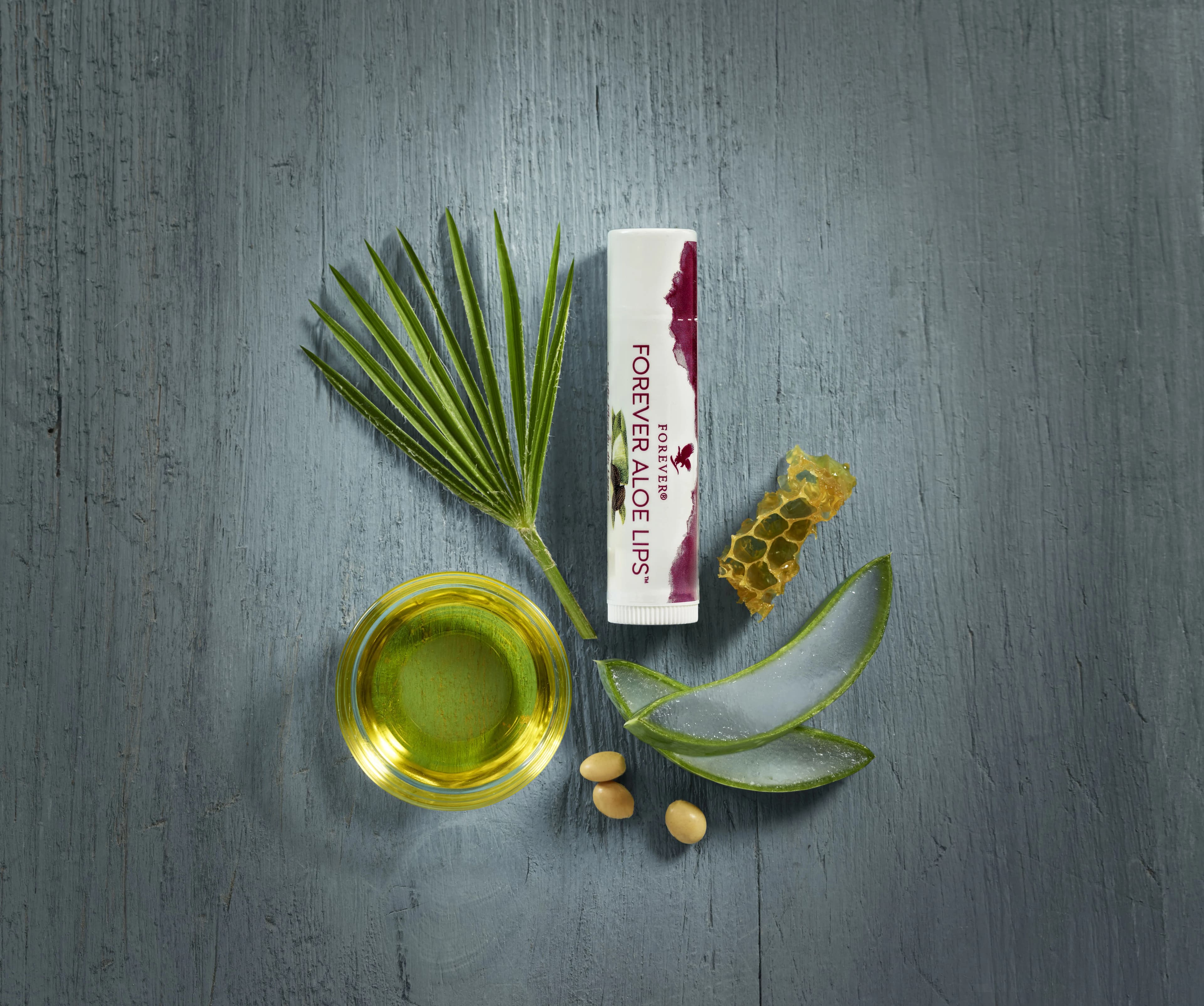 Feuchtigkeitsspendende Lippenpflege mit Aloe Vera