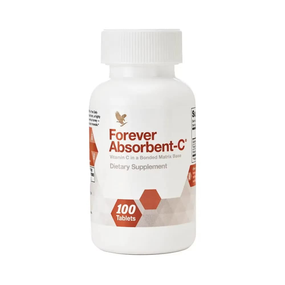Vitamin C-Haferkleie Tabletten – Forever Absorbent C (48)