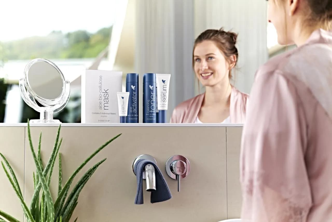 Sanfte Hautpflege mit hochwertigem Aloe Vera Gel