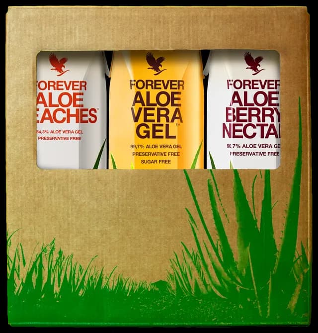 Fruchtig-frischer Aloe-Vera-Drink - Forever Aloe Vera Tripack Mix (7333)