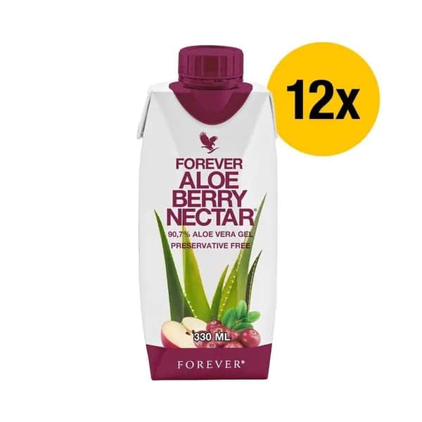 Fruchtig-frischer Aloe-Berry-Drink - Forever Berry 330ml (12x) - (73512)