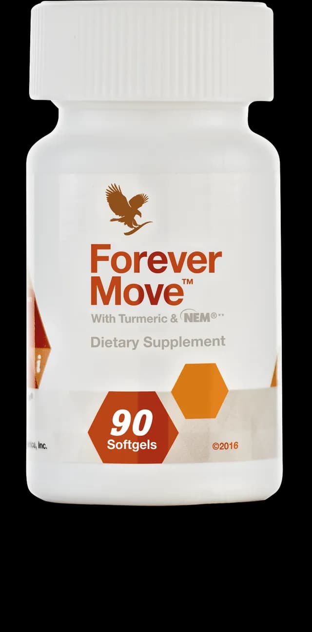 Nahrungsergänzungsmittel mit Kurkuma und Eierschalenmembran - Forever Move™ (551)