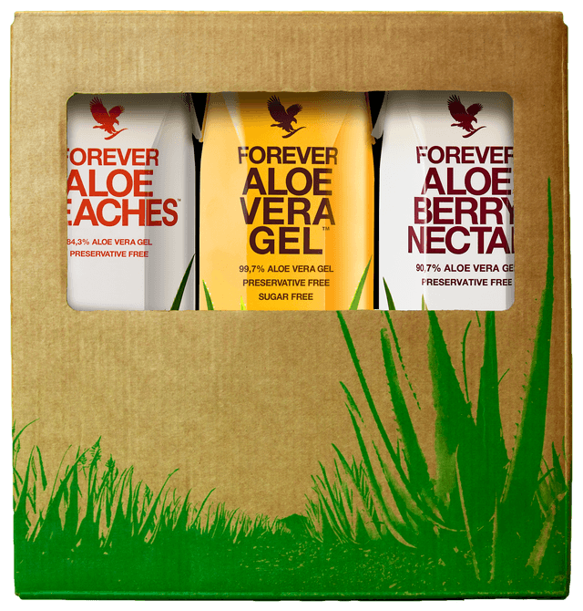 Fruchtig-frischer Aloe-Vera-Drink - Forever Aloe Vera Tripack Mix (7333)
